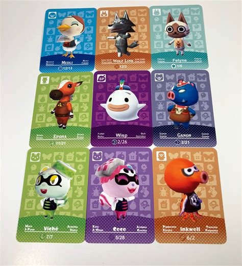 all animal crossing amiibo cards|More.